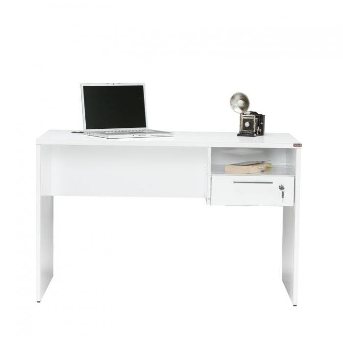 Concept Desk With Lockable Drawer. In 3 Colour Combinations